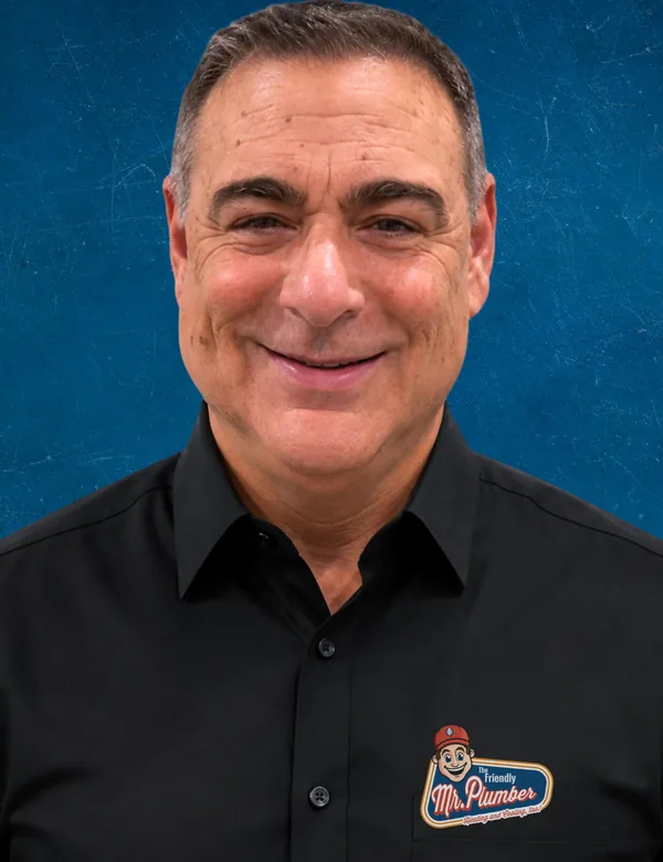 Frank DiMaria, owner of The Friendly Mr. Plumber
